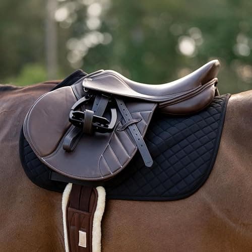 TuffRider Basic All Purpose Horse Riding Saddle Pad | Wither Relief Brushed Underside for Training and Competition thumbnail 7