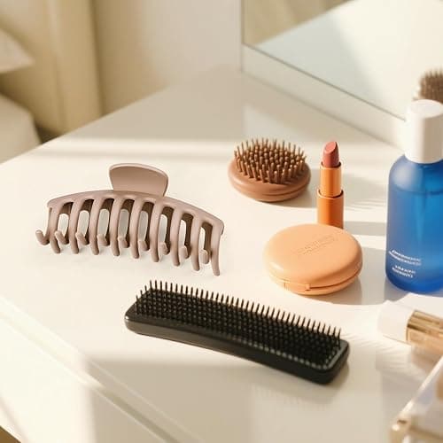 TOCESS Hair Claw Clips for Women: 8 Pack 4.33 Inch Large Soft Matte Hair Claws for Thick Thin Long Curly Fine Hair - Extra Strong Grip for Instant Updos & All Day Hold No More Slipping or Frustration thumbnail 4