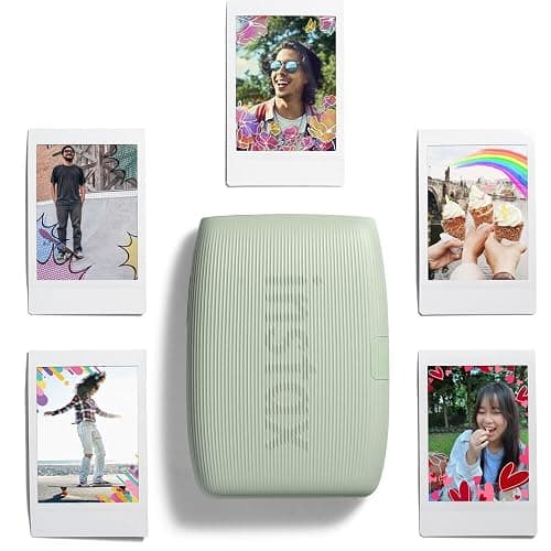 Fujifilm INSTAX MINI Link 3 Smartphone Printer (Sage Green) + Travel Bag Small INSTAX MINI Instant Film (20 Sheets) + USB Power Charging Adapter + Diginerds Microfiber Cleaning Cloth thumbnail 7