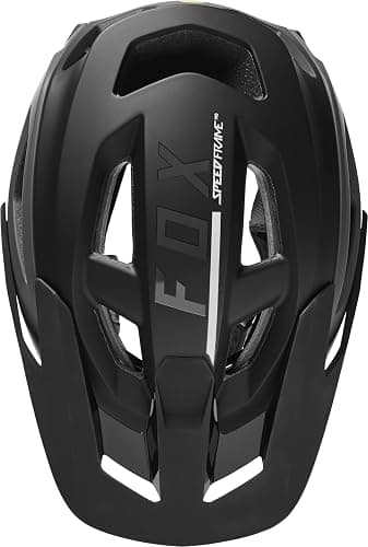 Fox Racing Speedframe Pro Mountain Bike Helmet, Blocked Black, Small thumbnail 3