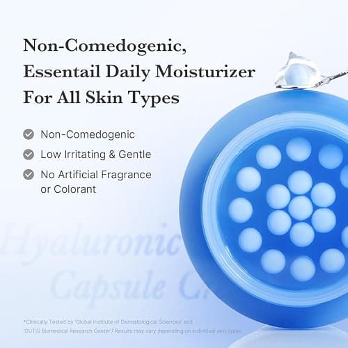 medicube Hyaluronic Acid Capsule Cream | 120H Long-Lasting Hydration, Barrier Care & Calming Daily Facial Moisturizer For All Skin Types | With Hyaluronic Acid, Panthenol & Ceramides | Korean Skincare thumbnail 7