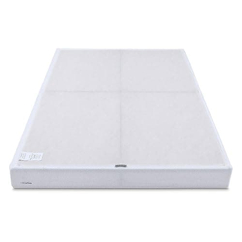 Amazon Basics Smart Box Spring Bed Base, 7-Inch Height Mattress Foundation, Tool-Free Easy Assembly, Queen, 79"L x 59.5"W x 7"H, White thumbnail 5