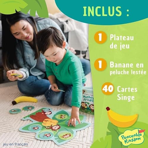 Peaceable Kingdom - Comme des Petits singes - Jeu éducatif qui fait bouger et rigoler - Éveil socio-affectif, motricité globale Coordination, notions spatiales, jeu de rôle - 14597683 thumbnail 5