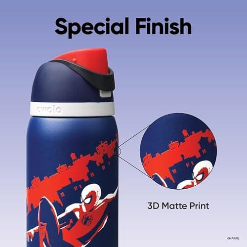 Owala Marvel FreeSip Stainless Steel Water Bottle 32 oz Swing of Things thumbnail 6