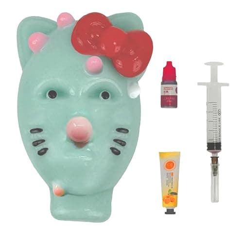 Aqzaxora Pimple Popping Toy, Squishy Fidget Toys Pimple Popping Fidget Toy with Filler Tools Weird Alien Pimple Popping Novelty Stress Relief & Reusable & Self-Filling for Adults & Teens - Image 1