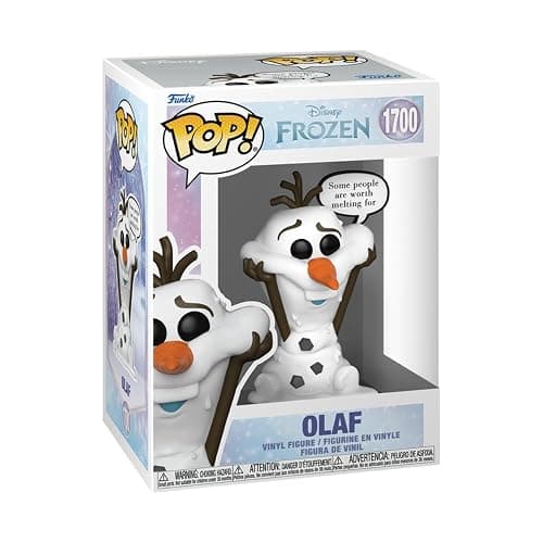 Olaf #1700 Worth Melting For Funko POP! Disney Sayings Figurine Bundle with HOFSM Protector Case thumbnail 2