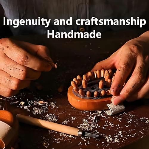 4Pcs Wood Therapy Massage Tools Lymphatic Drainage Massager Wooden Massager Body Sculpting Tools for Body gua sha,Anti-Cellulite,Pain Relief thumbnail 3