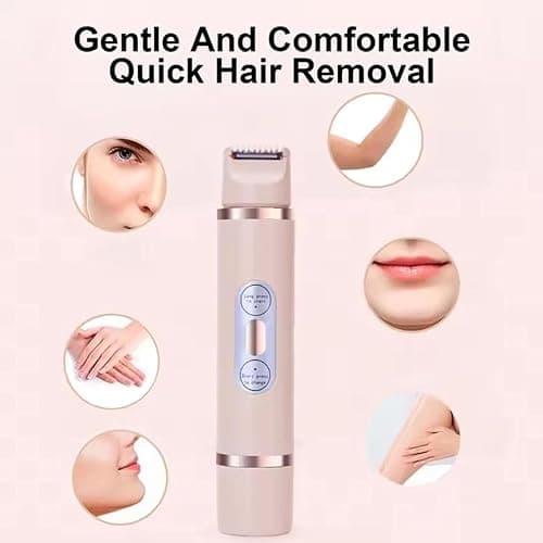 Favorabler Shaver, The Pink Galaxy Shaver, Bald Cat Razor for Women, Comfort 2 in 1 Favorable Shaver, Dual Headed Shaver for Women (Pink) - Pink thumbnail 5