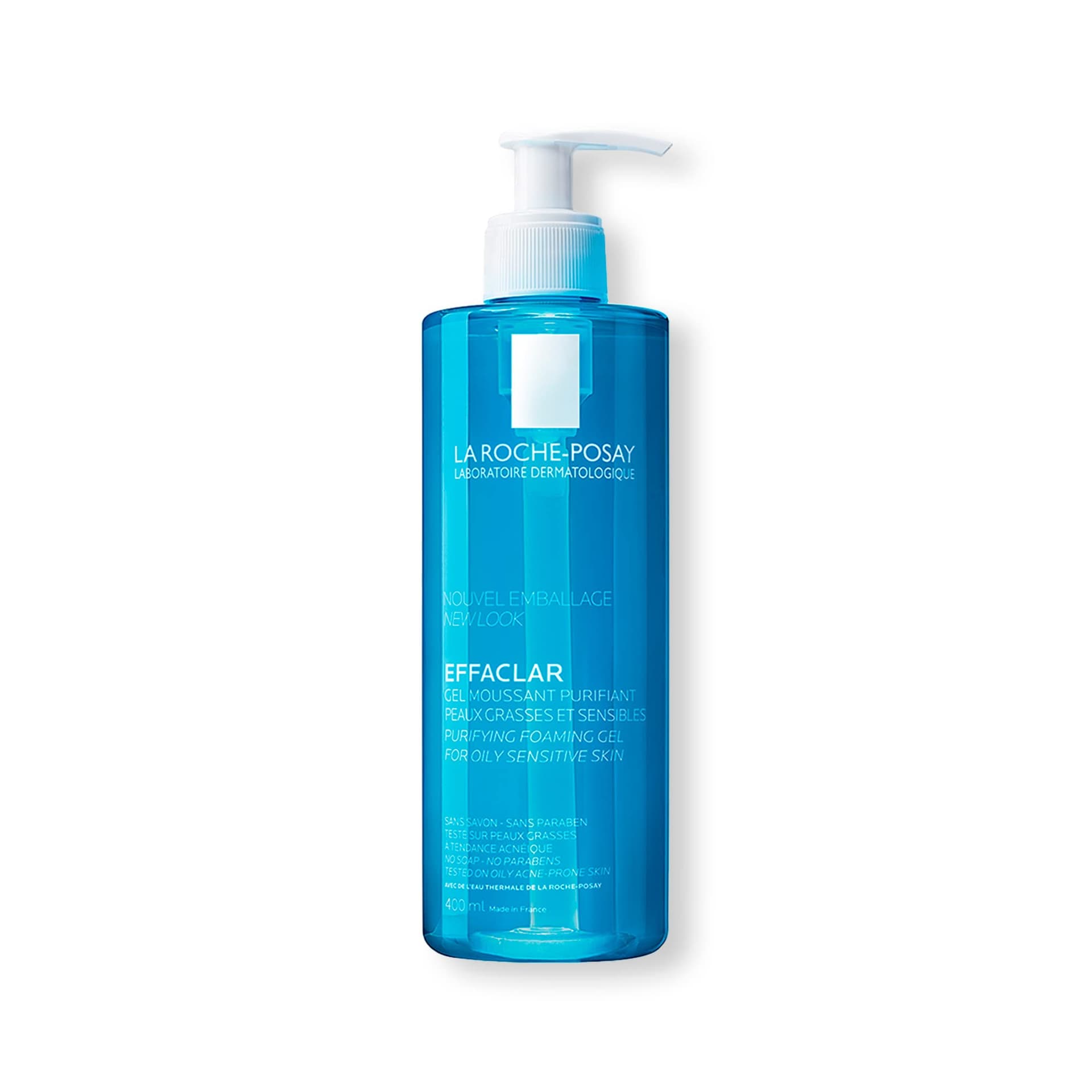 La Roche-Posay Effaclar, Gel Limpiador Facial Purificante para Piel Grasa y Sensible, Anti-imperfecciones y Anti-brillo, con Agua Termal y Zinc, 400 ml - Image 1