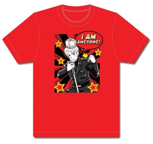 Hetalia I Am Awesome Men's T-Shirt Red - Image 1