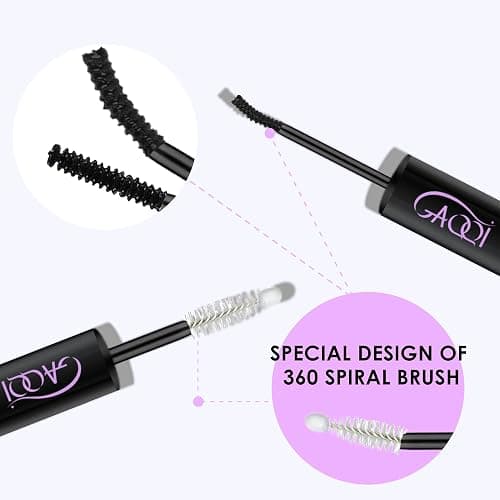 GAQQI Lash Bond and Seal and Remover, Waterproof Lash Clusters Glue Easy to Use 3 in 1 Strong Hold DIY Eyelash Adhesive Kit, Qucik Removal Eyelash Remover, 2 Pcs thumbnail 3