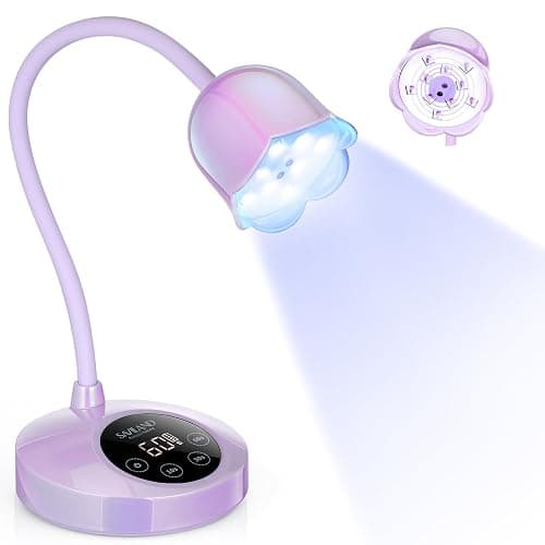 SAVILAND Advanced 30W U V Nail Lamp: Pink Gel Nail Lamp Cordless U V Light for Gel Nails Smart Sensor LED Flash Cure Lamp lampara led para uñas Profesional 8S Fast Cure Nail Salon Home Manicure - Image 1