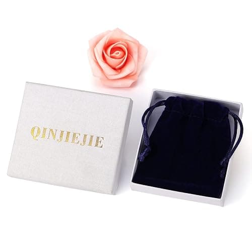 QINJIEJIE Rose Quartz Necklace Healing Crystal Necklaces Heart Love Real Crystals Reiki Energy for Women Mothers Day Gift Christmas Stocking Stuffers for Women thumbnail 5