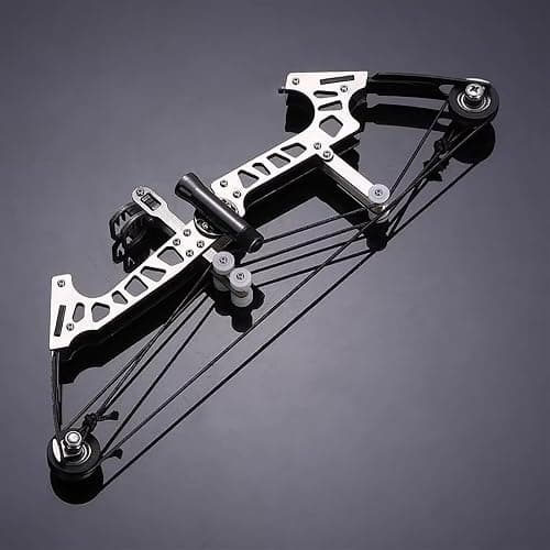 Archery Bow Set Left and Right Hand Compound Bow Hunting Bow Metal Material Catapult RH/LH for Practice Archery thumbnail 6