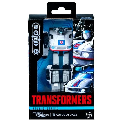 Transformers Toys Studio Series Deluxe Class Transformers: The Movie Autobot Jazz, 4.5-inch Converting Action Figure, Robot Toys, 8+ thumbnail 3
