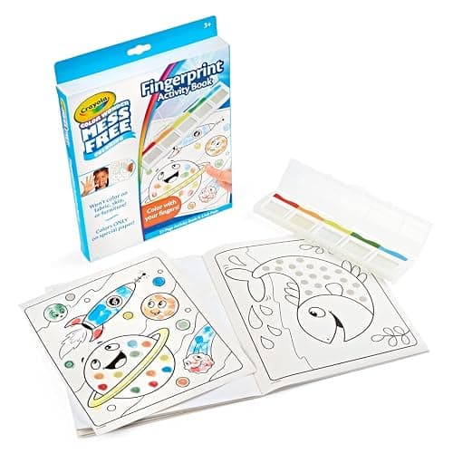 Crayola Color Wonder Mess Free Fingerprint Ink Painting Activity Set, Toddler Finger Painting Alternative, Stocking Stuffers for Kids, Holiday Gifts thumbnail 7