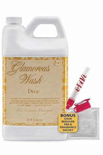Tyler DIVA Glamorous Wash Laundry Detergent- 32oz - With Olivi Stain Remover Pen - Fresh Scented Sachet - Laundry Detergent - For Washing Clothes, Linen, Lingerie, Expensive Fabric, Sheets thumbnail 6