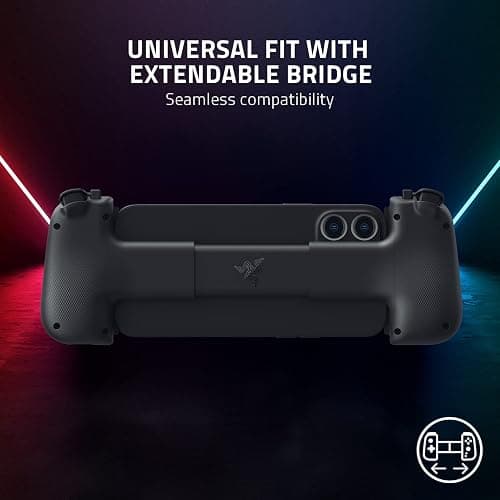 Razer Kishi V2 Mobile Gaming Controller for iPhone (Lightning): Console Quality Controls - Universal Fit w/ Extendable Bridge - Stream PC, Xbox, PlayStation Games - Customizable Triggers - Ergonomic thumbnail 3
