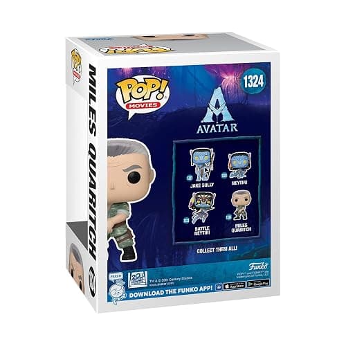 Funko POP! Movies: Avatar - Miles Quaritch - Avatar: The Way of Water - Collectable Vinyl Figure - Gift Idea - Official Merchandise - for Kids & Adults - Movies Fans - Model Figure for Collectors thumbnail 4