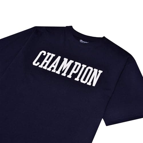 Champion Big and Tall T-Shirts for Men - Mens Short Sleeve Cotton Crewneck Tee thumbnail 3