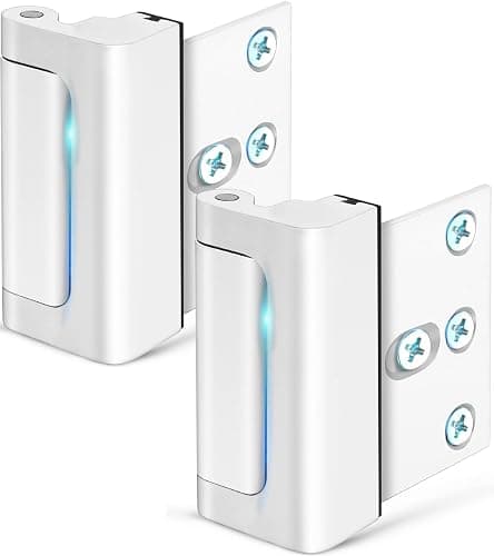 Home Security Door Lock Door Reinforcement Lock Door Locks for Kids Safety Flip Door Lock Latch Childproof Night Lock Door Security Front Door Child Safety Lock High Security Locks for Doors Inside thumbnail 10
