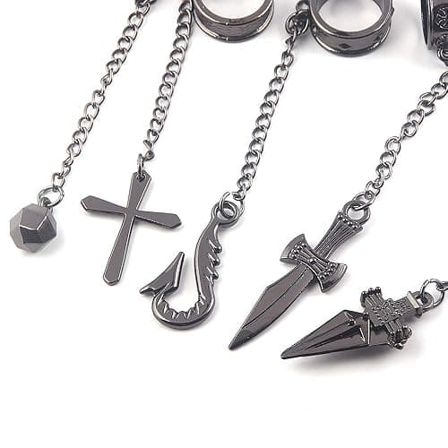 Anime HXH Kurapika Charm Bracelet - Anime HXH Cosplay Five Finger Rings Bracelet For Women Men - Best Stuff for Collection Jewelry Halloween Cosplay Gifts thumbnail 4