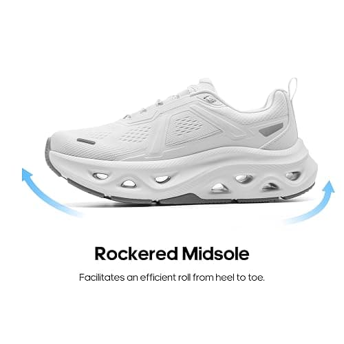 NORTIV 8 Women's Cushioning Walking Run Fashion Shoes | Breathable,Non Slip,Mesh,Arch Support,Workout,Jogging,Gym,Athletic,Wear-Resistant,Walk,Tennis,Exercise,Sneakers,MovePropel thumbnail 4