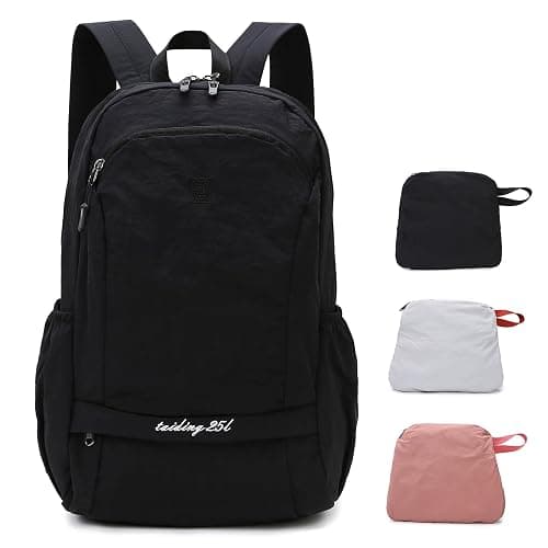 Outplea 25L Small Foldable Hiking Backpack Daypack with Wet Pocket for Women, Ultralight Packable Backpack for Travel Gym - Image 1