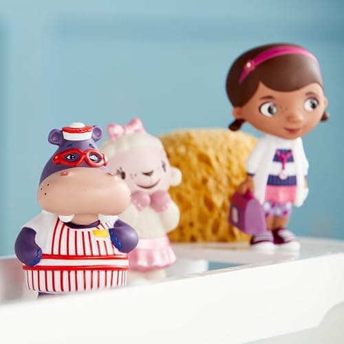 Disney Store Unisex-Children Bath Set (Doc McStuffins) - Kids Bath Accessories with Beloved Disney Characters - Colorful and Fun Bath Time Essentials for Kids - Suitable for All Ages thumbnail 2