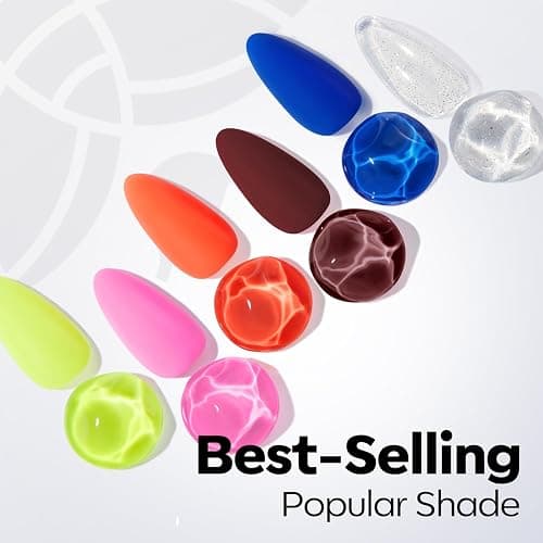 modelones Dark Pink Gel Polish Rosy Mulberry Pink Gel Nail Polish Soak Valentine Off LED Nail Art DIY Nail Manicure 15ML thumbnail 6