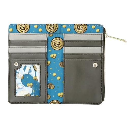 Loungefly Harry Potter Gringotts Bank and Dragon Wallet thumbnail 3