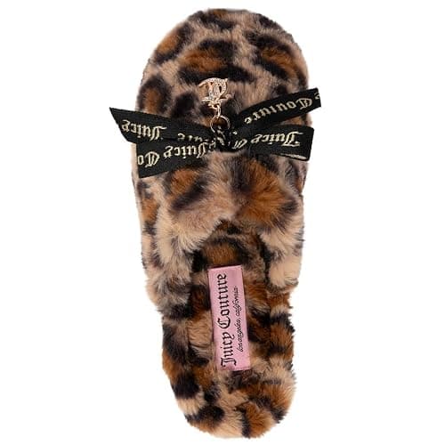 Juicy Couture Women's Faux Fur Slippers thumbnail 4