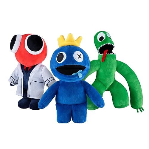 Rainbow Friends - Collectible Plushies Complete Set (Three 8" Plushies, Series 1) - Image 1