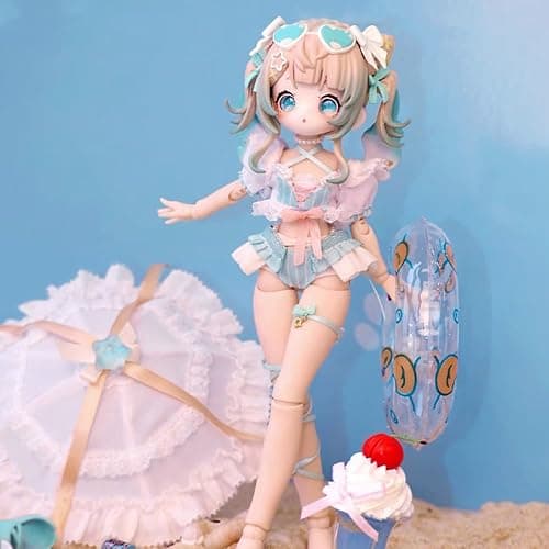 1/8 MJD Blind Box Dolls Action Anime Figure BJD Birthday Gift (Single Box) | Sugary Girls Series, Mystery Cute Figures Collectibles thumbnail 7