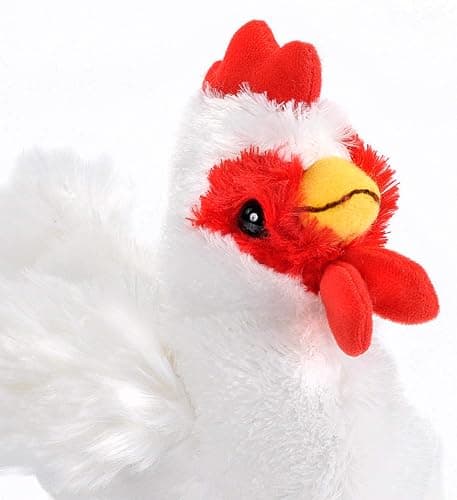 Wild Republic Hug’ems Mini Chicken Stuffed Animal - 7" thumbnail 2