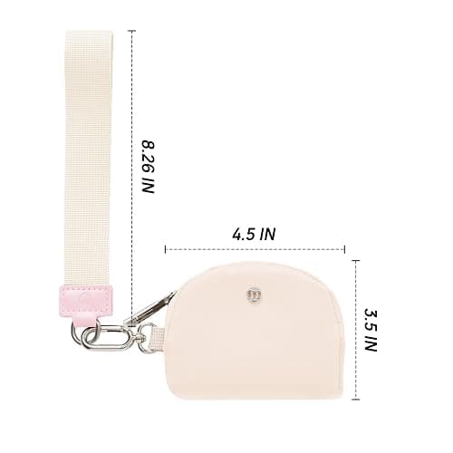 Mum's Memory Mini Zip Around Wristlet Wallets for Women -KeyChain Wallet with Detachable Dual Pouch Wristlet -Key Chain Coin Purse Small Wallets thumbnail 2