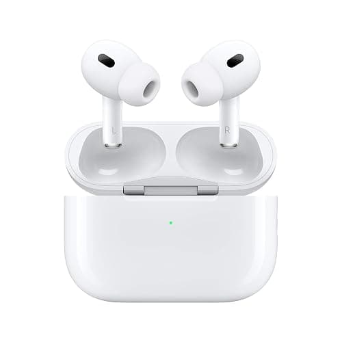 AirPods Pro (2nd generation) with MagSafe Charging Case (USB-C), White (Renewed) - Image 1