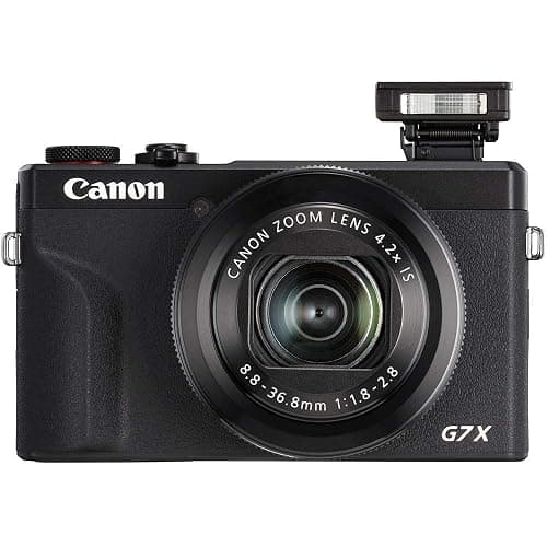 Canon PowerShot G7 X Mark III Digital Camera (Black #3637C001) with Advanced Accessory Bundle (Renewed) thumbnail 2