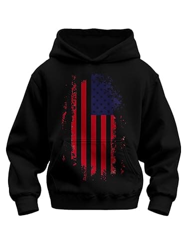 sanatty 3D Print Hoodies for Teen Boys Kids, Graphic Printed Sweatshirt Pullover, 6-16 Years, with Pockets - Image 1