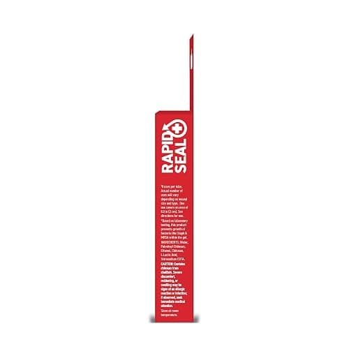 Rapid-Seal Wound Gel (5 Tubes) | Stops Bleeding in Seconds, Ideal for Cuts, Scrapes and Razor Nicks for Emergency First Aid Supplies thumbnail 7