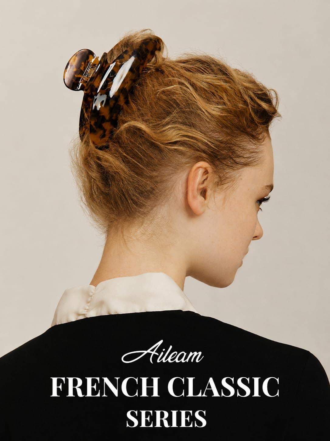 2 pinzas para el pelo plátano, diseño de carey de celuloide francés, barrettes de celuloide, estampado de leopardo, accesorios de moda para mujeres y niñas thumbnail 7