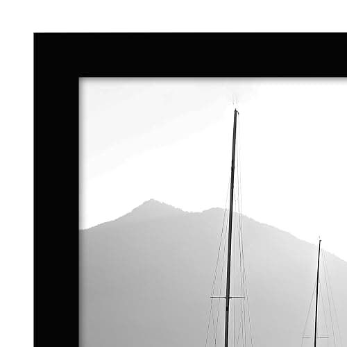 Americanflat 12x16 Picture Frame with Polished Plexiglass - Set of 5 - Galleria Collection - Picture Frames for Wall Display - Black thumbnail 8