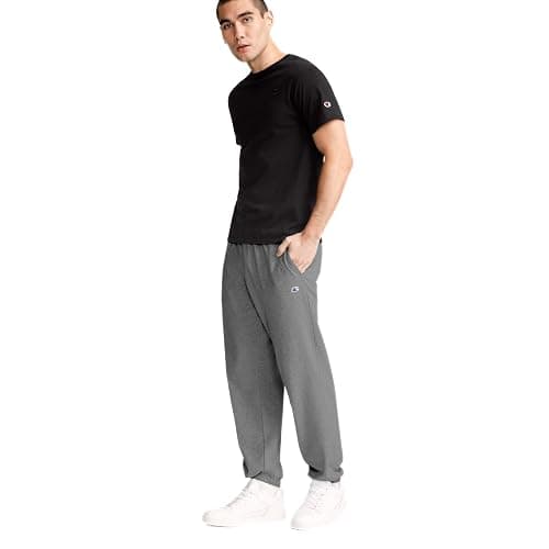 Champion Men's Pants, Everyday Cotton, Lightweight Lounge, Knit Pants for Men (Reg. Or Big & Tall) thumbnail 3