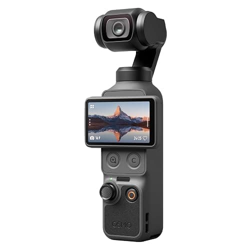 DJI Osmo Pocket 4 Essential Combo, Pocket-Gimbal-Vlog-Kamera | 1″ CMOS & 4K/240fps, 3‑Axis Stabilization, 2× Lossless Zoom, 107GB Built‑In Storage, Handle With 1/4″ Thread - Image 1