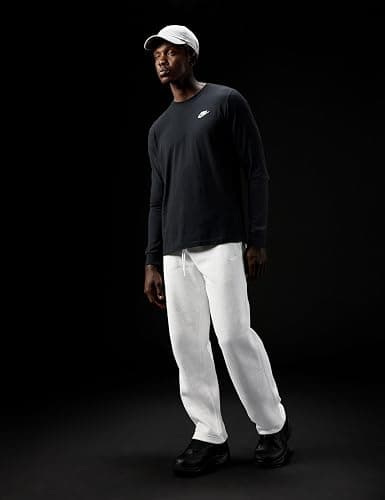 Nike Men's Club Open Hem Brushed Fleece Pants thumbnail 6