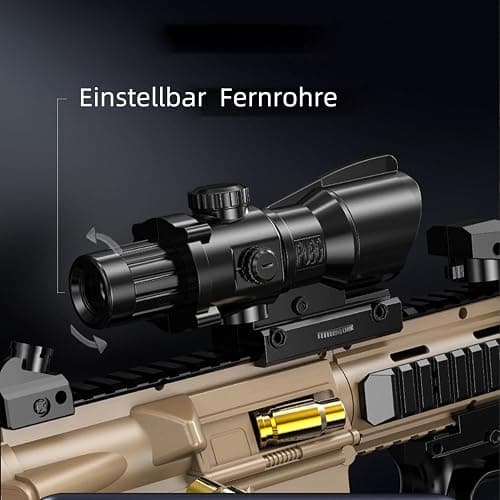 Pistolet Jouet Enfants,Mousse Soft Bullet Gun Jouet M416,Mousse Pistolet,rechargement Manuel,Soft Bullet Toy Gun Pistolet pour 12+ Cadeaux Enfants thumbnail 4
