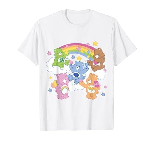Care Bears A Bear for Everyone Rainbow Group Shot T-Shirt - Image 1