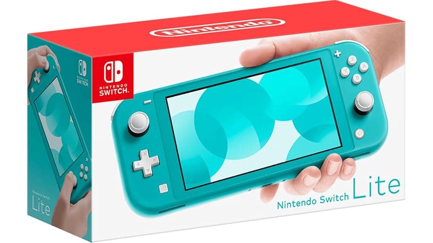 Nintendo Switch Lite Console – (Japanese Version) | Handheld Gaming System | Compact & Lightweight | Region-Free | Built-in Controls | Great for Travel & Kids | Japanese Packaging (Turquiose) - Image 1