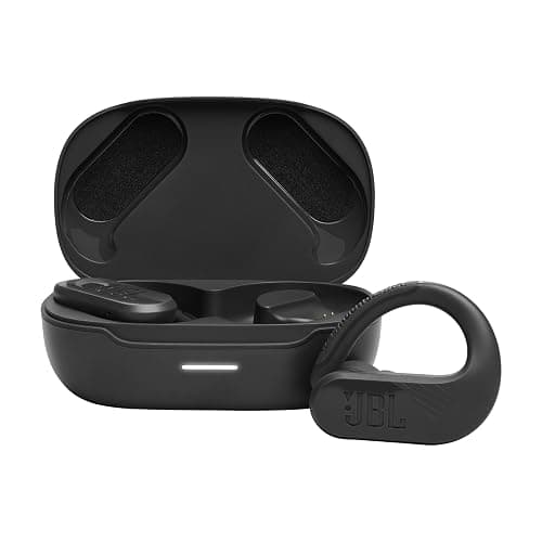 JBL Endurance Peak 3 - True Wireless Headphones (Black) Small - Black - Image 1