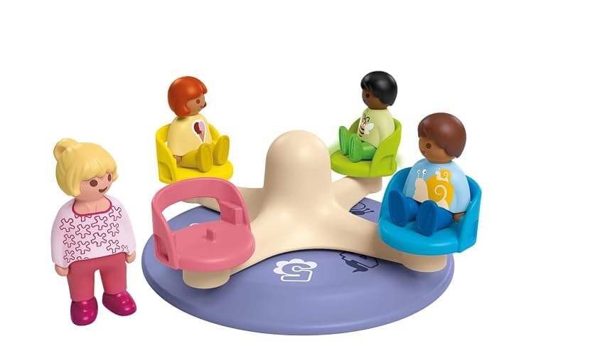 Playmobil Junior: Number-Merry-Go-Round thumbnail 3